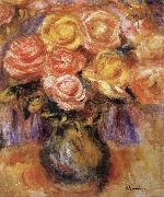 Vase of Roses renoir